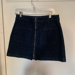 Madewell Denim Skirt size 28